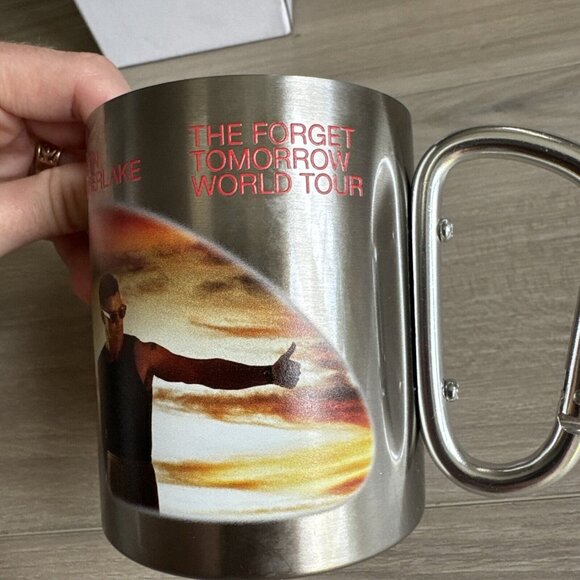 Justin Timberlake Forget Tomorrow Tour VIP Merch / Cup License Plate Frame Tote - Picture 8 of 9